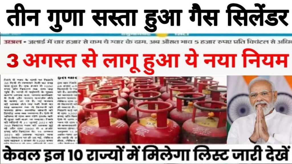 LPG Gas Cylinder Rate Today